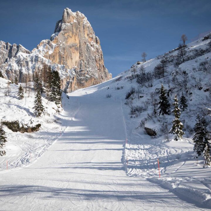 Ski slopes Val Canali Baita La Ritonda