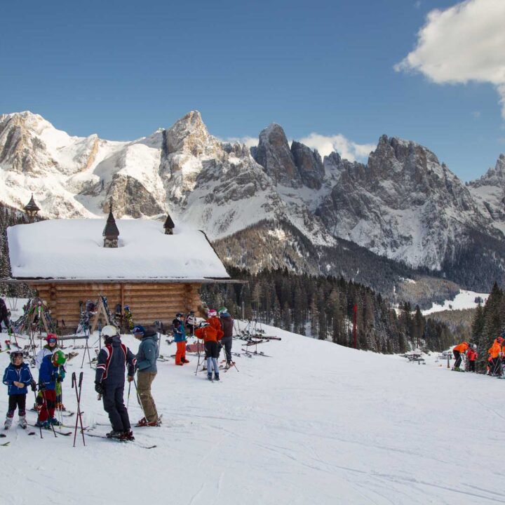 wo man in Val Canali Baita La Ritonda tonadico Ski fahren kann