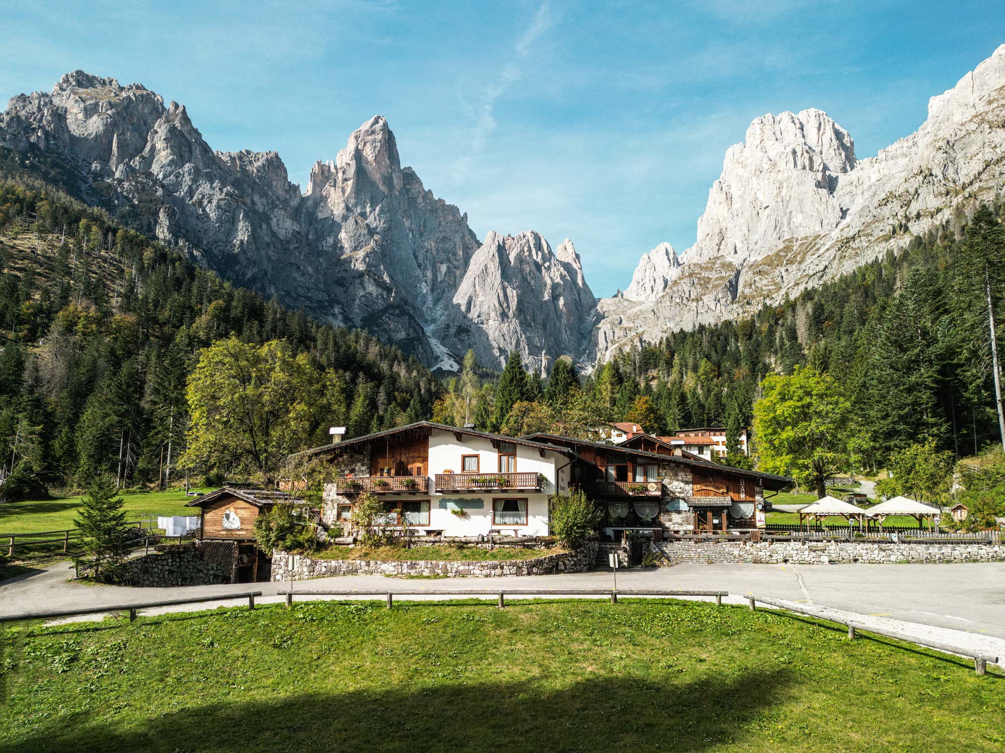 Baita La Ritonda in Tonadico, Italy